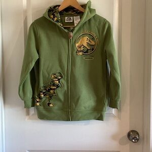 Jurassic World Official Dinosaur Zip-Up Hoodie